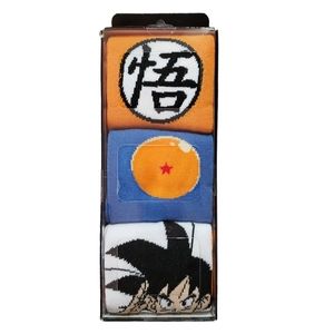 Dragon Ball Super Broly The Movie Crew‎ Socks 3 Pairs New